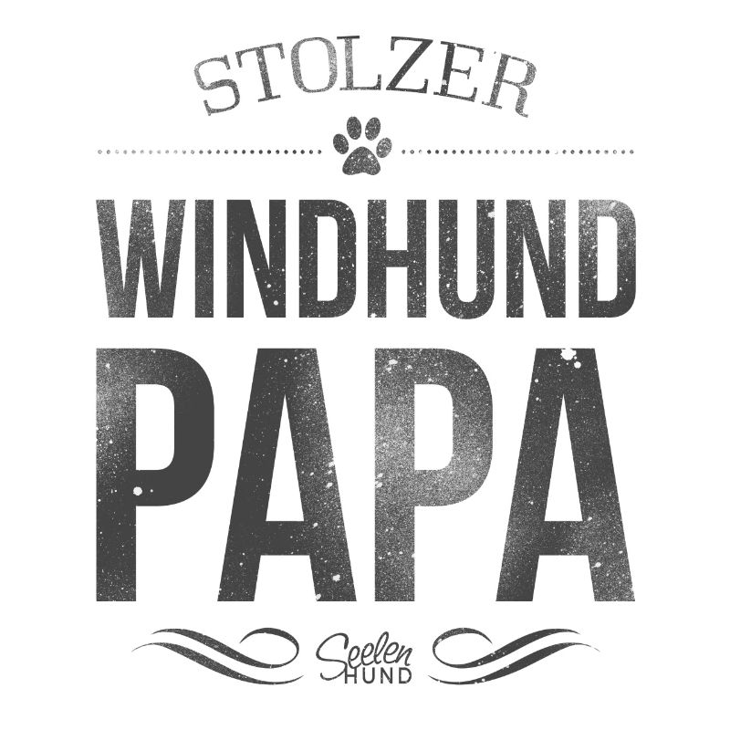 Stolzer Windhund Papa