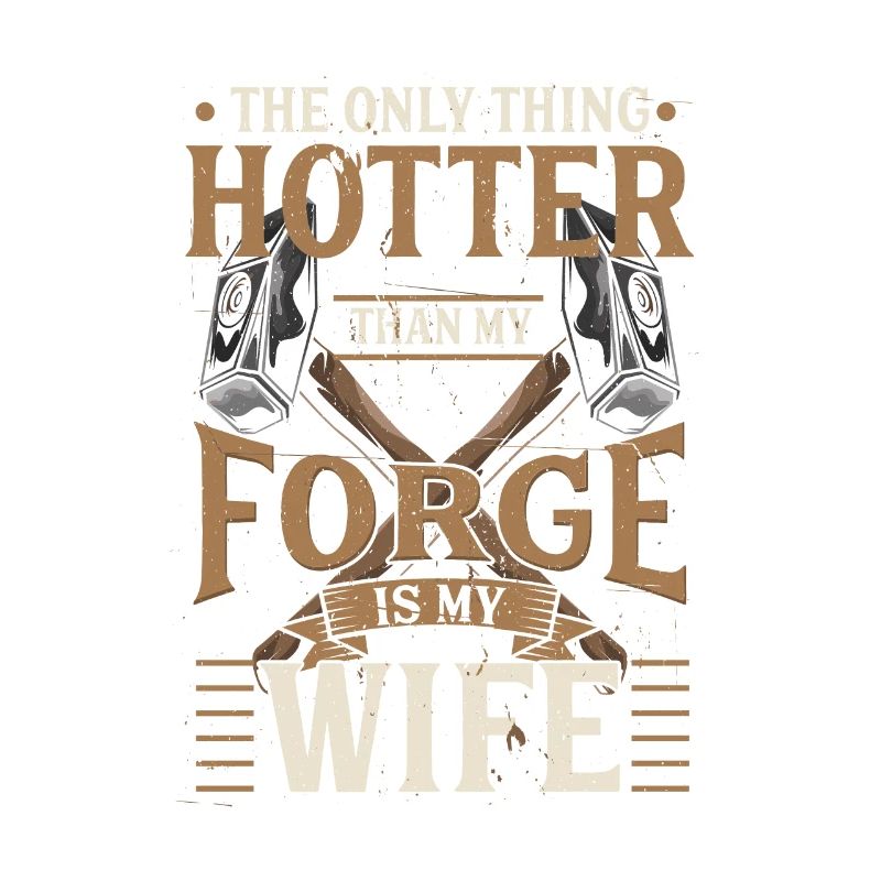 Blacksmith Forging Gift