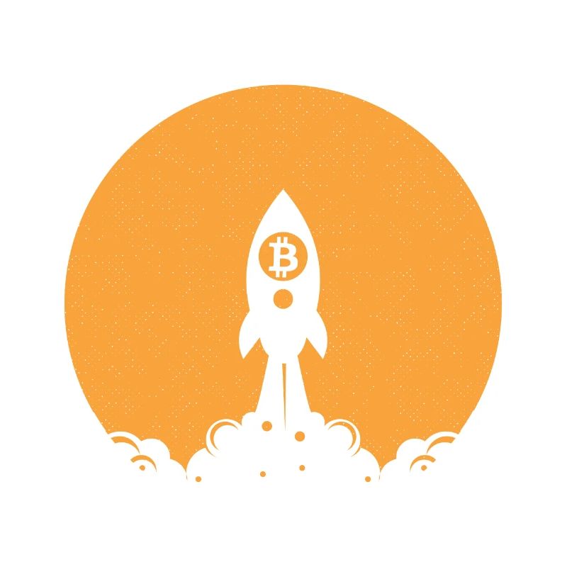 Bitcoin Crypto-Monnaie Crypto Rocket