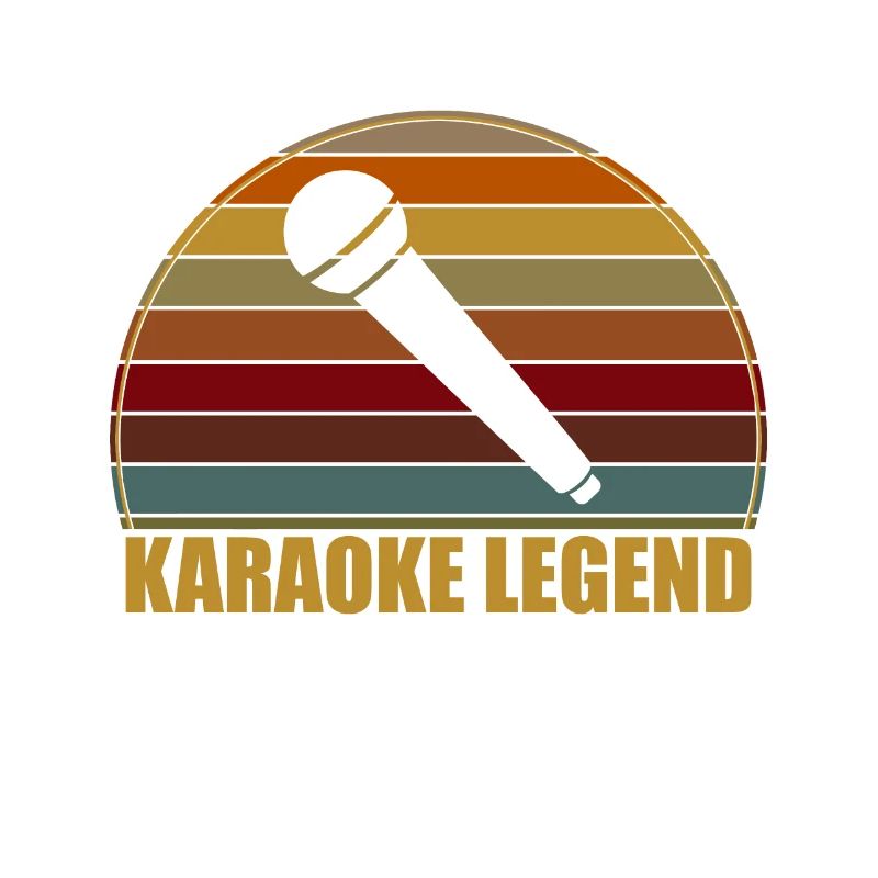 Karaoke legend microphone singing singer playback