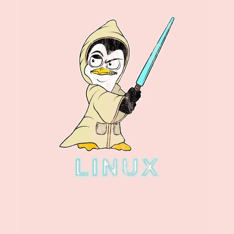 Nerd Linux computer scientist Linux software developer