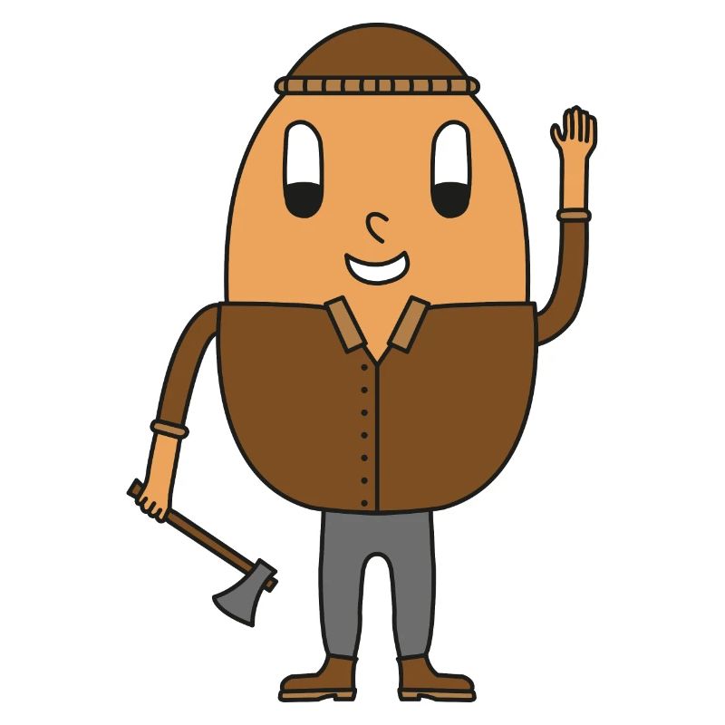 Egg lumberjack