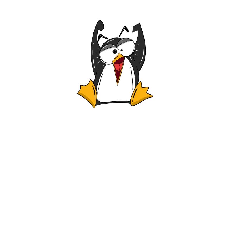 Correction de l'ordinateur Linux SysAdmin Hacker Coder Penguin