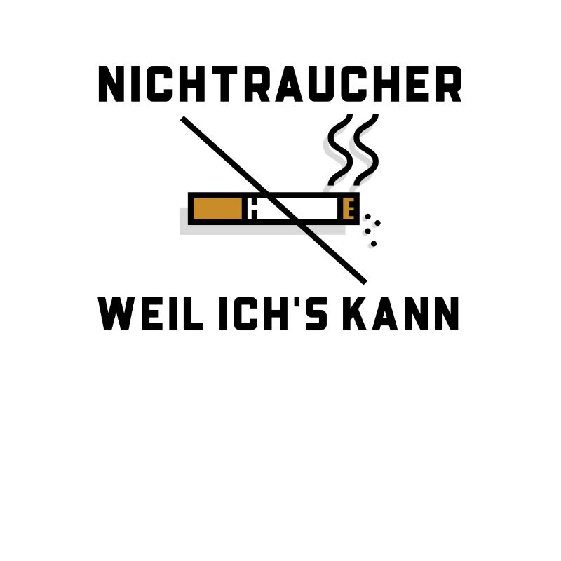 Nichtraucher Zigarette lustig Spruch Geschenk