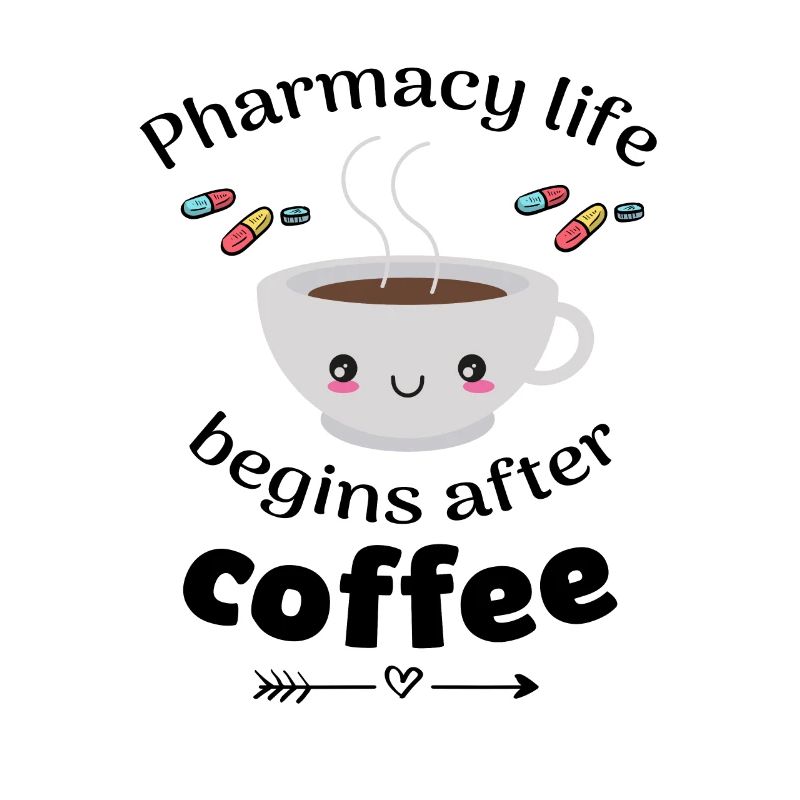 Pharmacist pharmacy student coffee lover