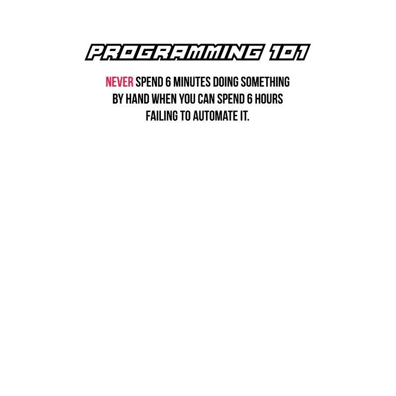 Funny automation, programming, computer science