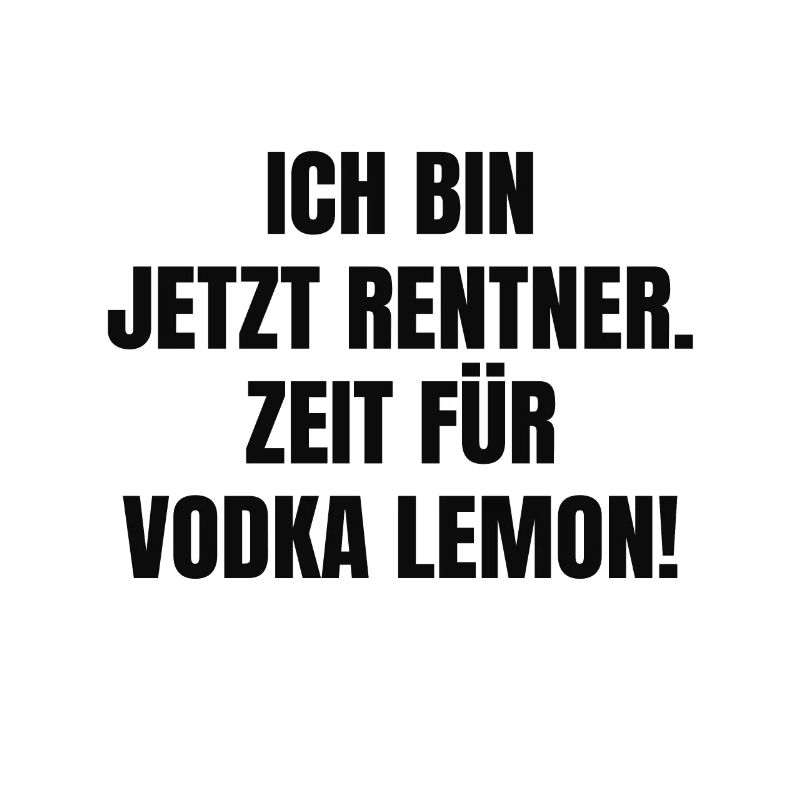 Rentner Fun Spruch