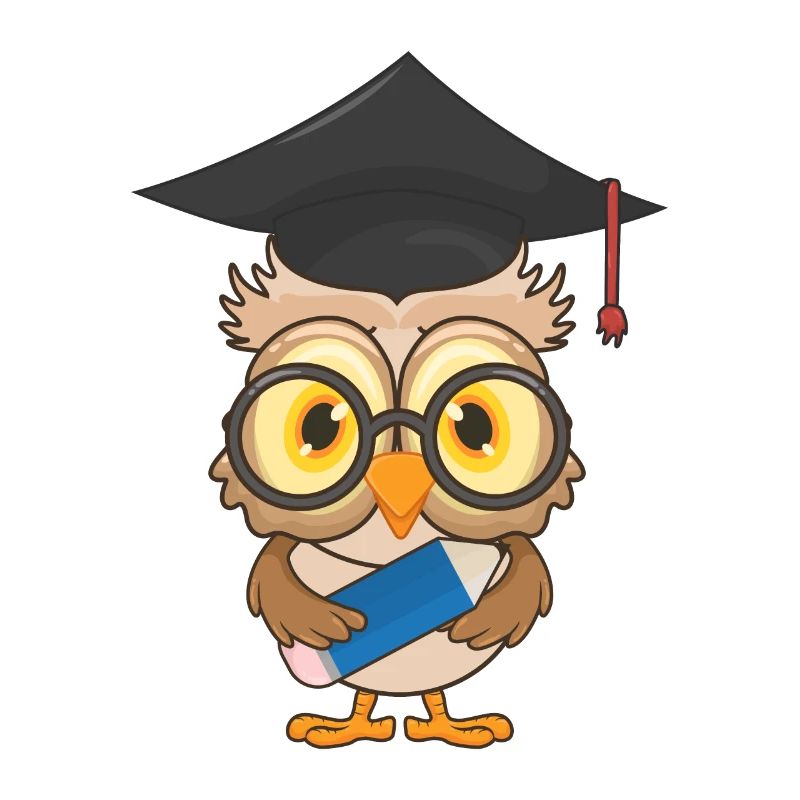 Eule Schulabschluss Schule