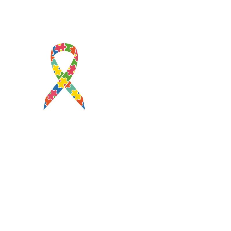 Autisme Conscience Boucle colorée Autist