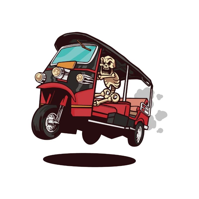 RICKSHAW SKELETON
