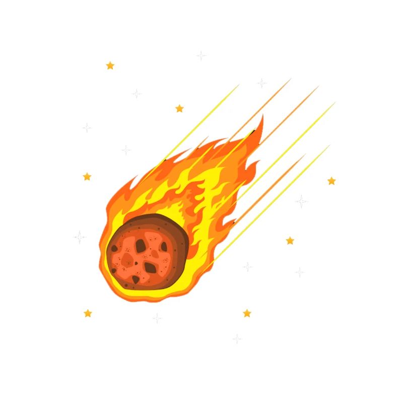 Météorite Astéroïdes Comètes averses de météorites