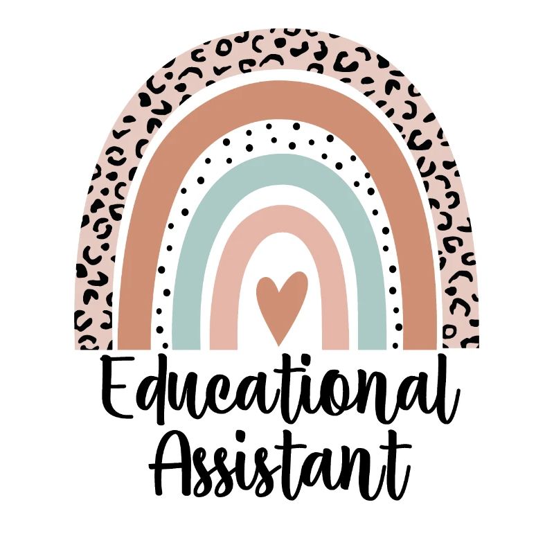 Educational Assistant Rainbow Leopard Teacher