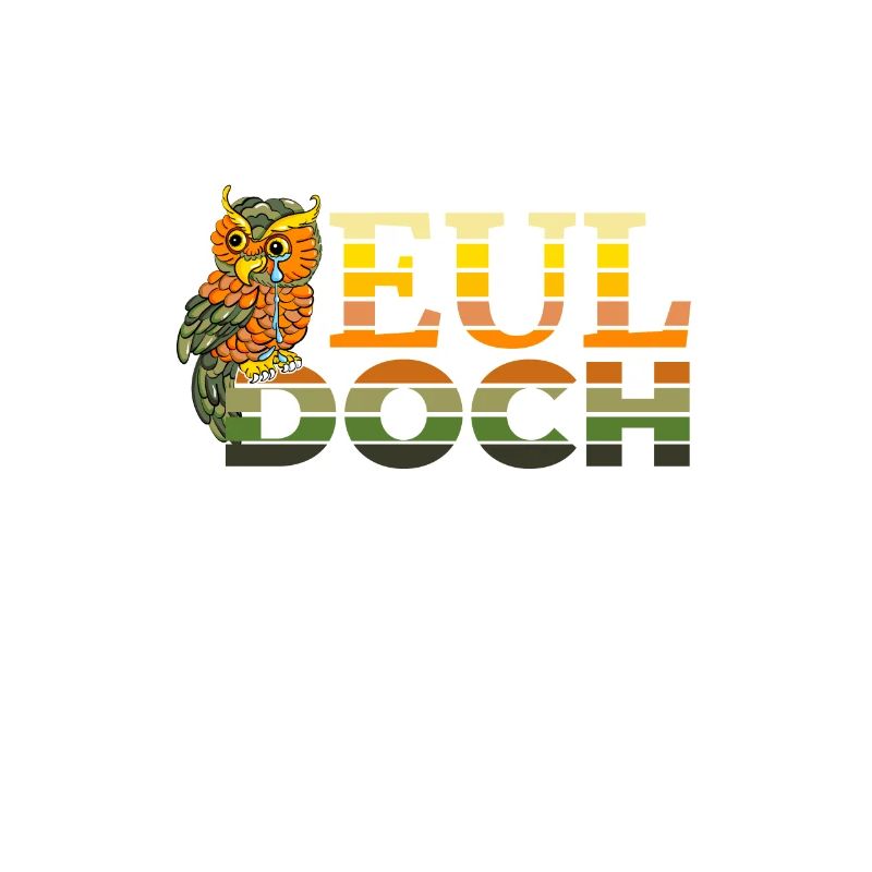 Eul Doch Retro Color Eule