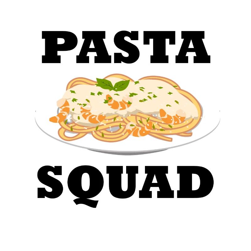 Pasta Chef Ironic Saying Spaghetti Squad Italian