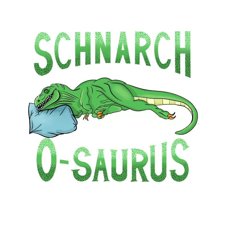 Schnarch O Saurus der schnarchende T-Rex