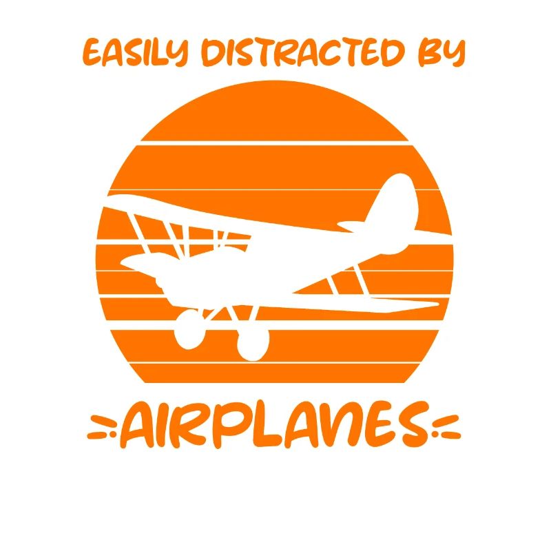 Airplane Pilot Flying Distracted I Gift