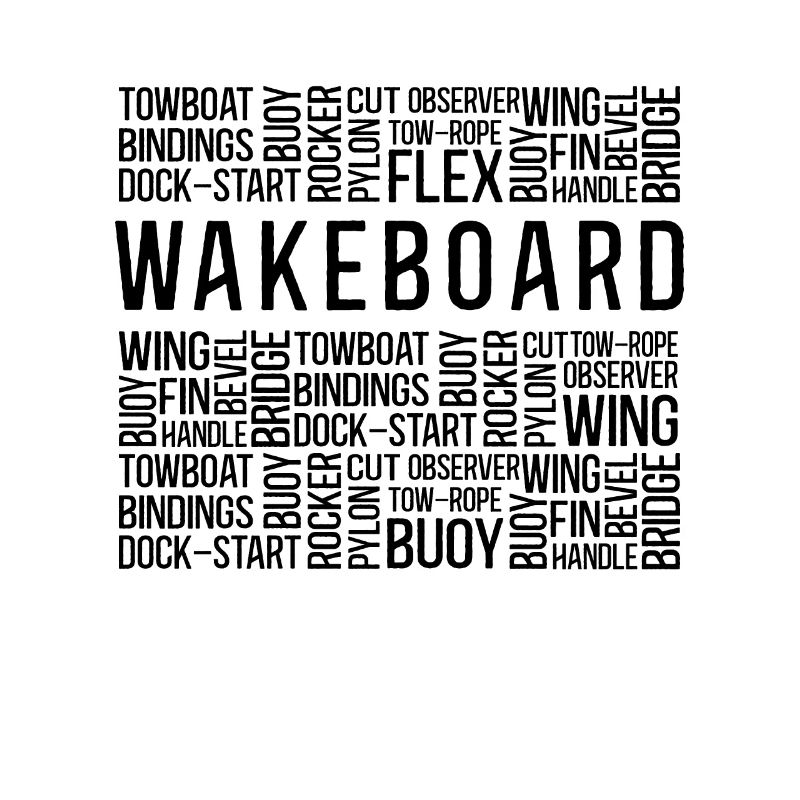 Wakeboard Wakeboarder Wakeboarding Geschenkidee