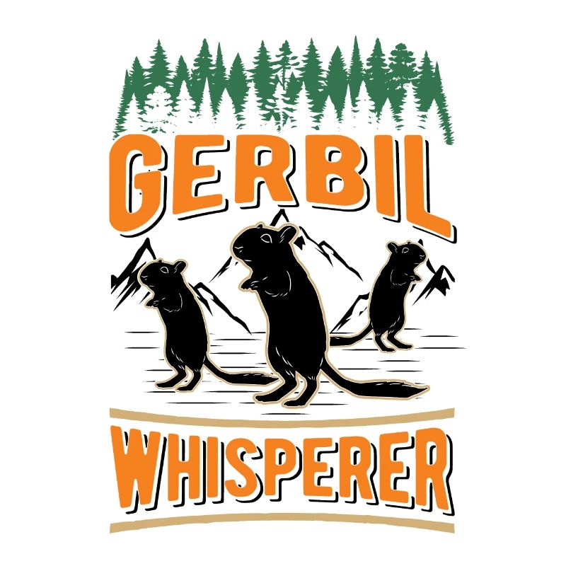 Gerbil Flüsterer Rennratte Geschenk Rennmaus