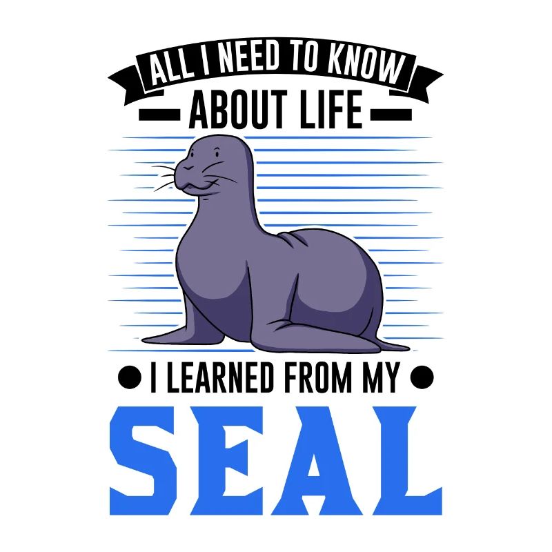 Robbe Geschenk Seal Seelöwe