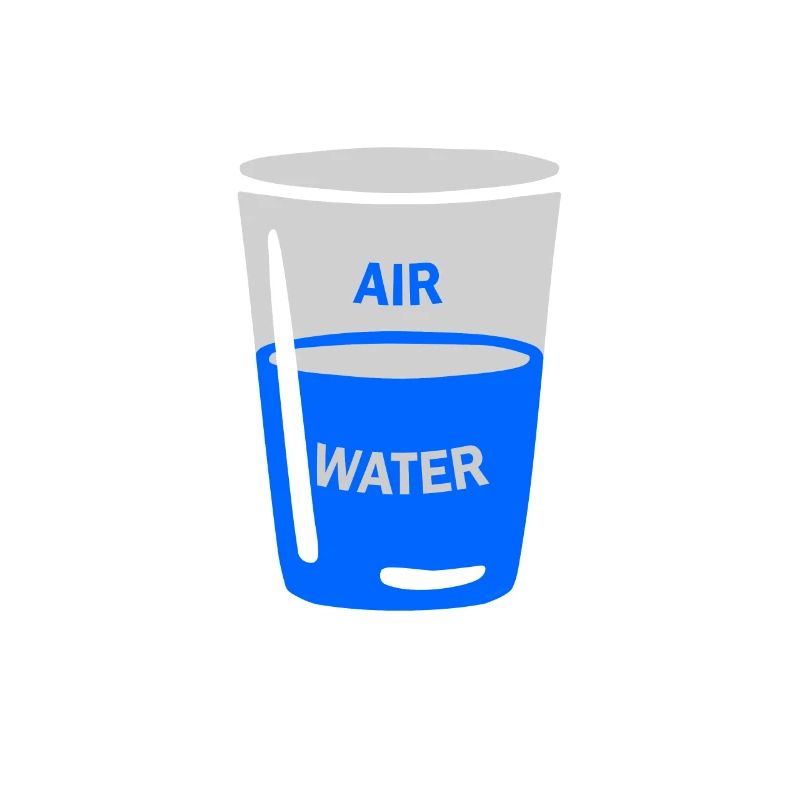 Technically The Glass Is Completely Full Funny Sci