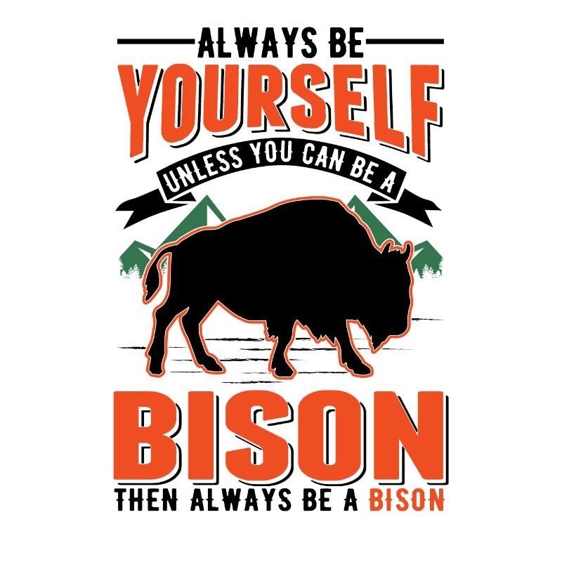 Buffalo Cadeau Bison Buffallo Eau Buffle