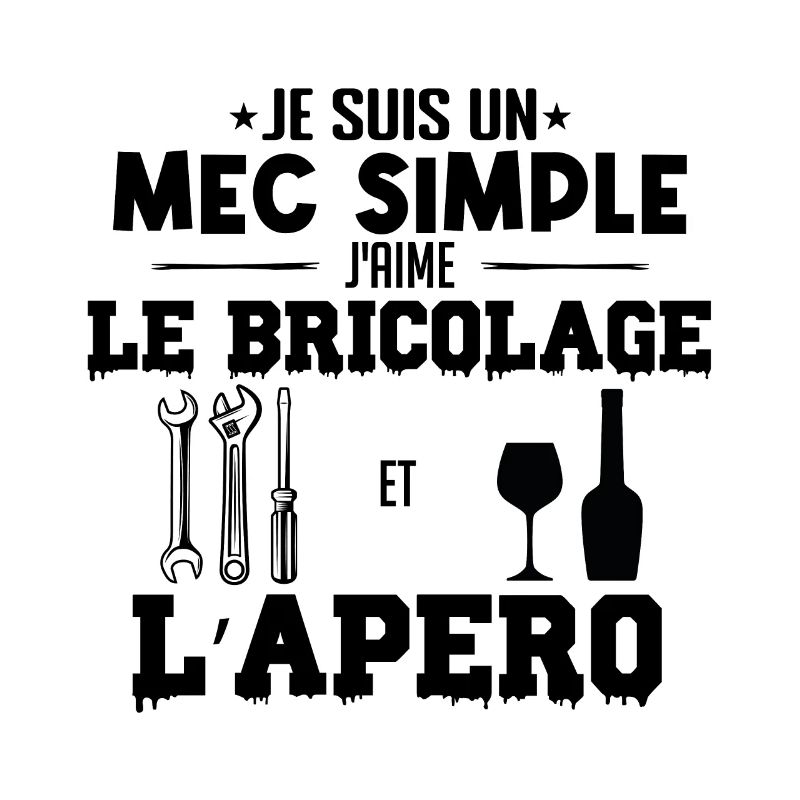 Mec simple aime le bricolage et l'apéro mécano