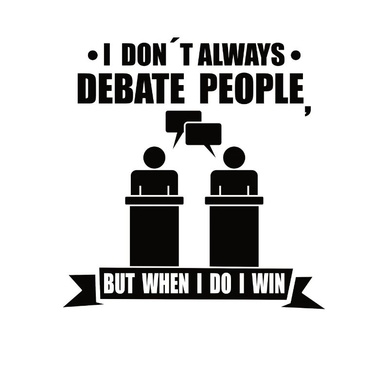 Debatte Rede Debattierer Redner Geschenkidee