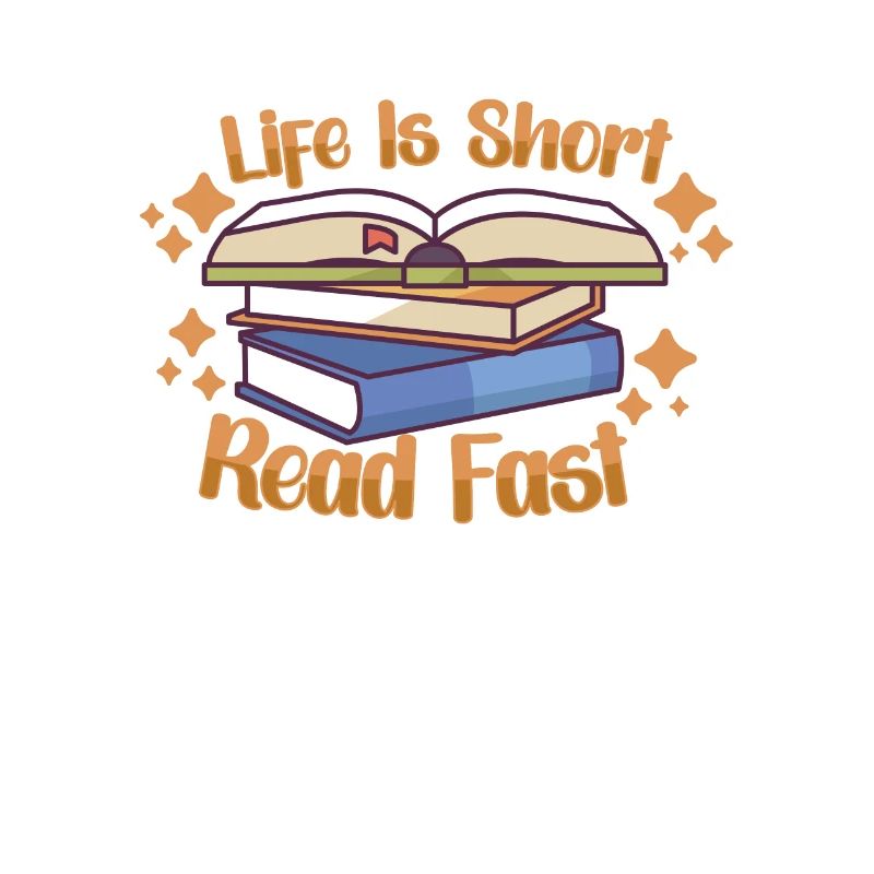 Book Reader Reading Literature Bookworm Gift Idea