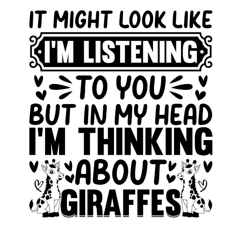 Giraffe Lover - I'm thinking about Giraffes