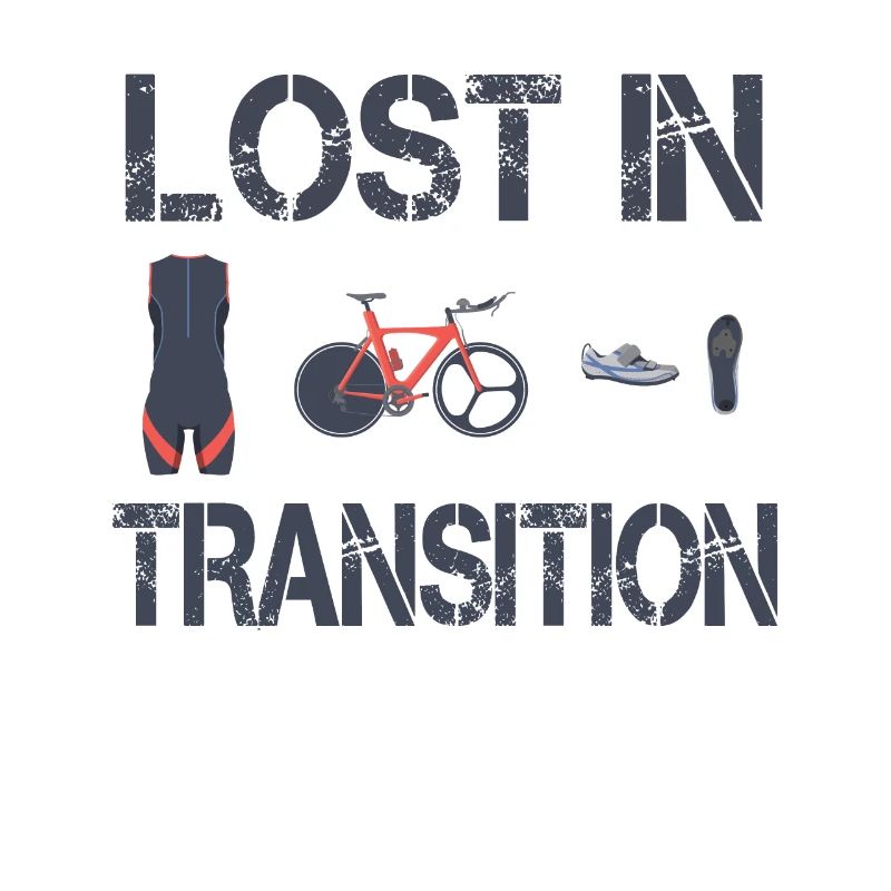 Triathlon triathlète perdu en transition