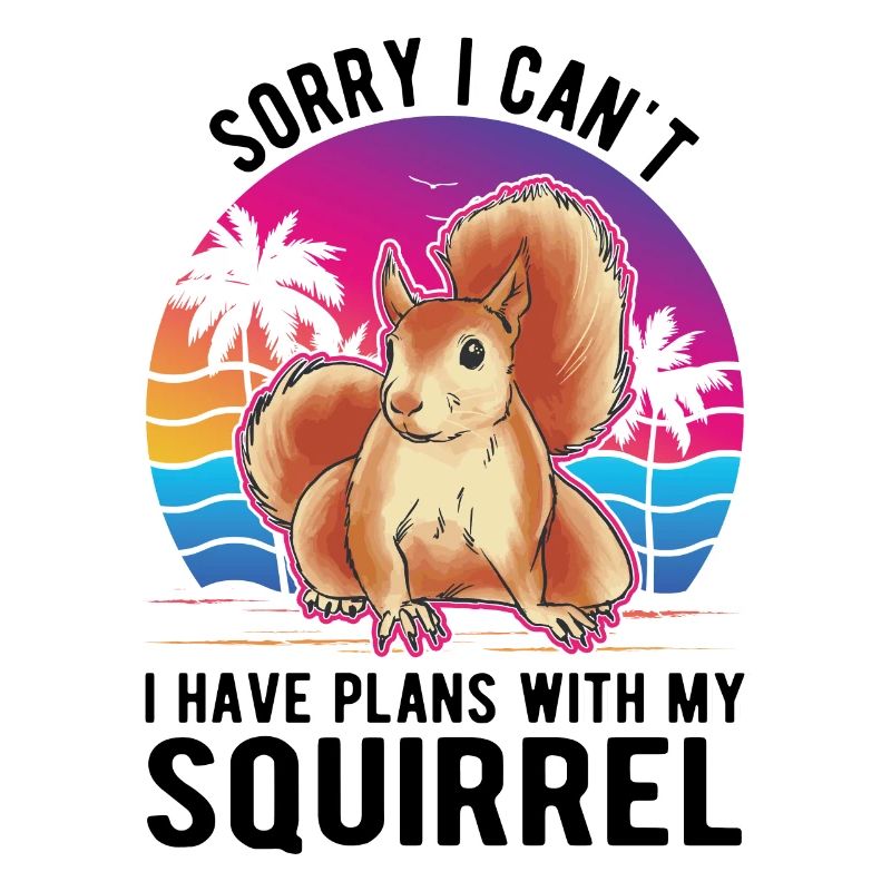 Eichhörnchen Geschenk Squirrel Grauhörnchen