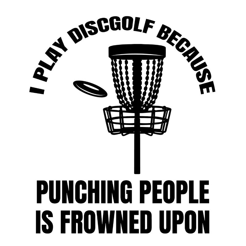 Disc Golf Drôle Lecteurs de Disc Golf Disant Disc Golfer