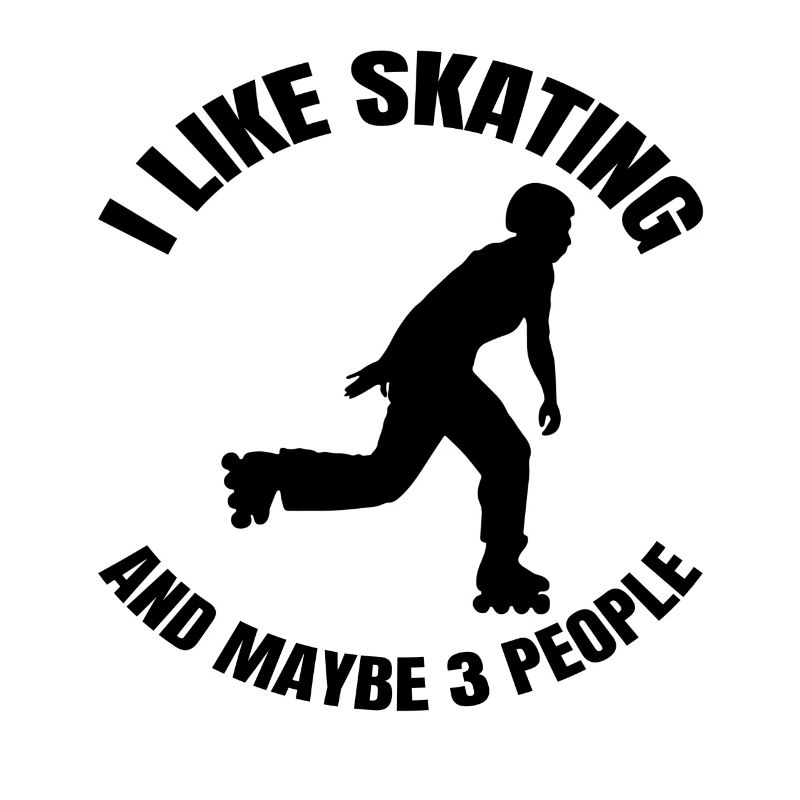 Roller skate inline skating gift inline skater