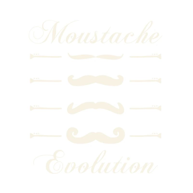 moustaches evolution, Idée cadeau d'élégance.