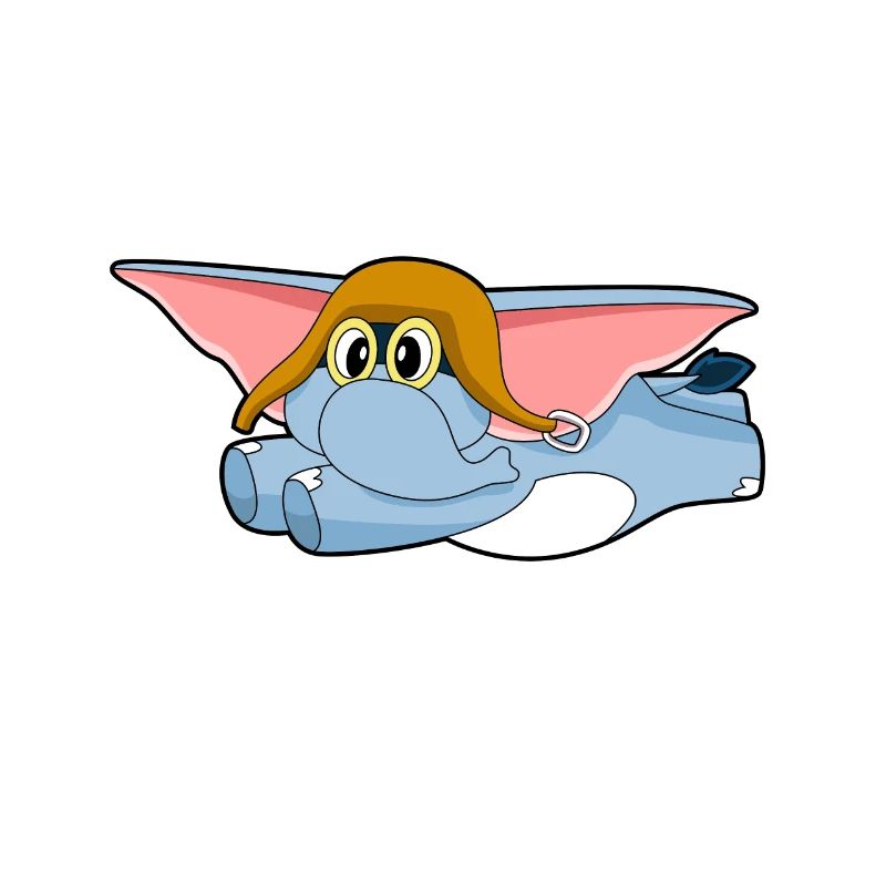 Elephant Pilot Pilot Cap