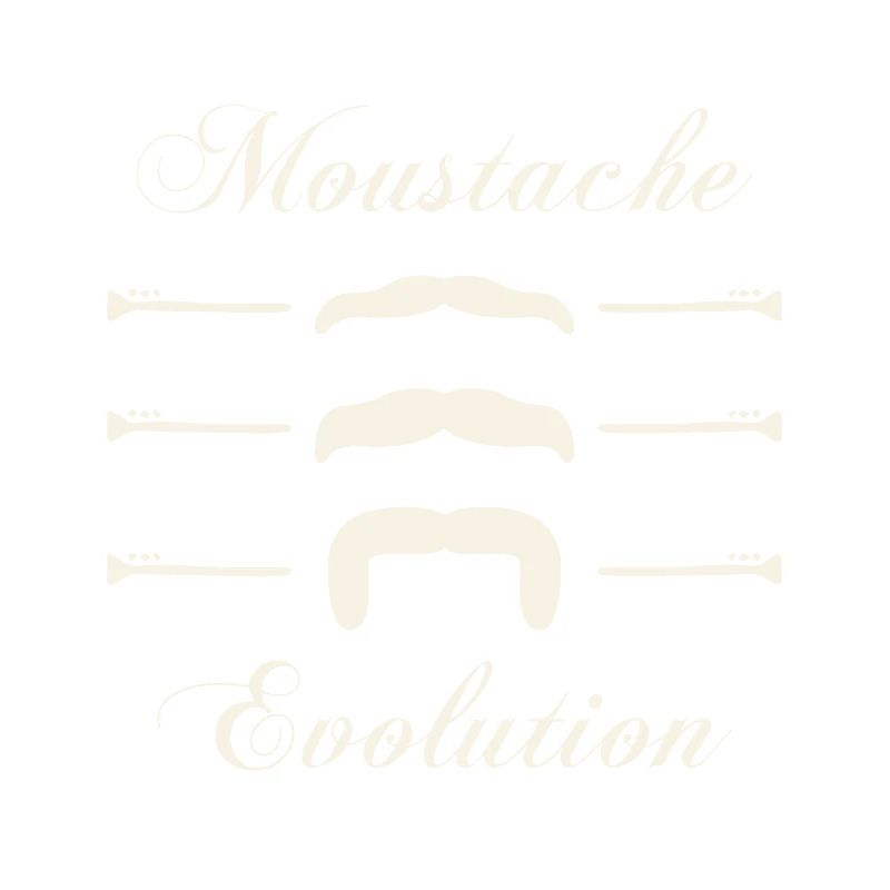 moustaches évolution, Idée cadeau d'élégance.