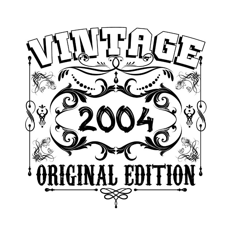 2004| Vintage Aged Original 2004 Geburtstagsgeschenk