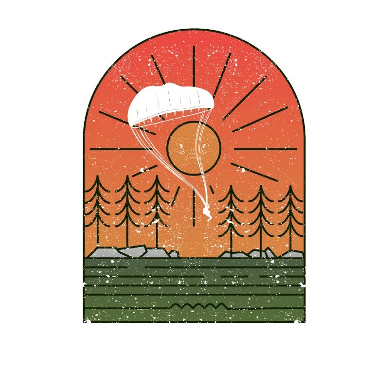 Cool drôle de parachutisme Lover Skydiver Case