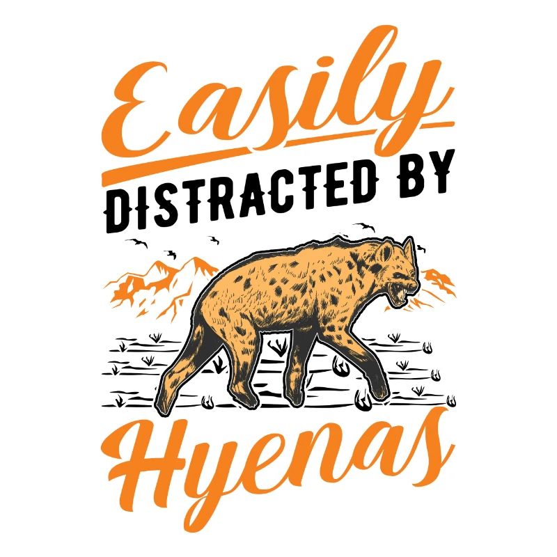 Facilement distrait par les hyènes Erdwolf Hyène