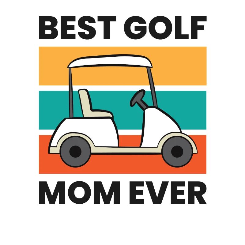 Beste Golf Mom Ever Mama Mutter Lustig Golfing
