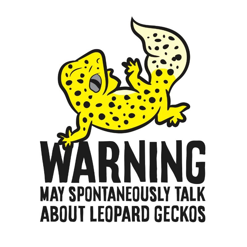 Warnung kann spontan über Leopardgeckos sprechen
