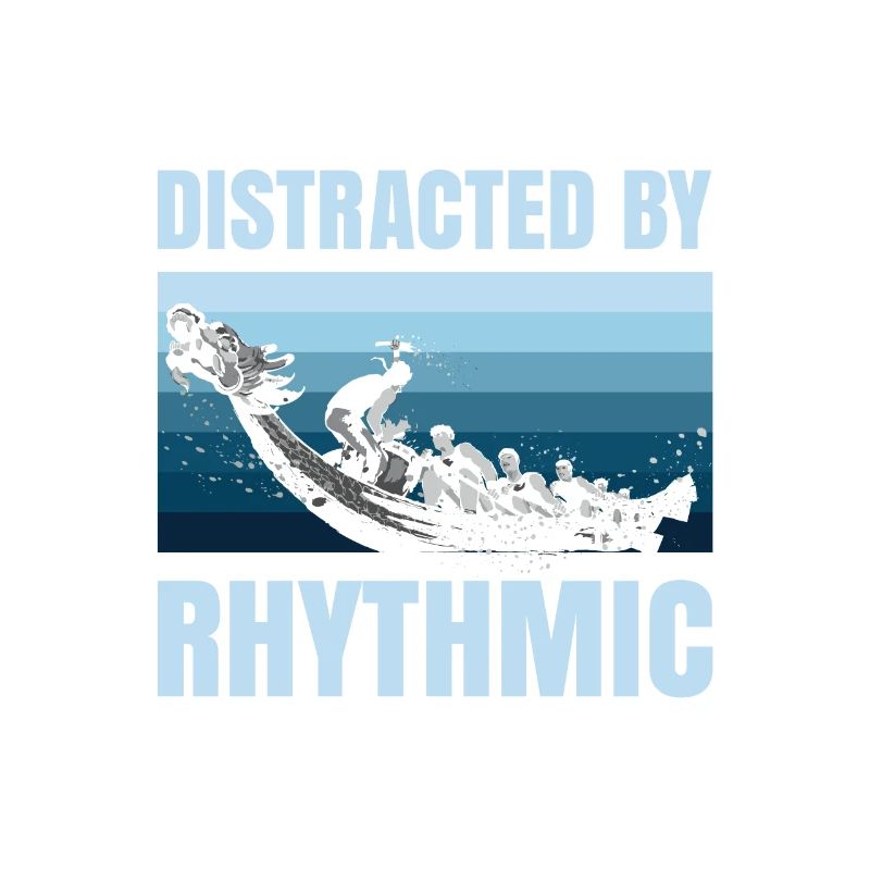 Easily deflectable rhythmic drums for