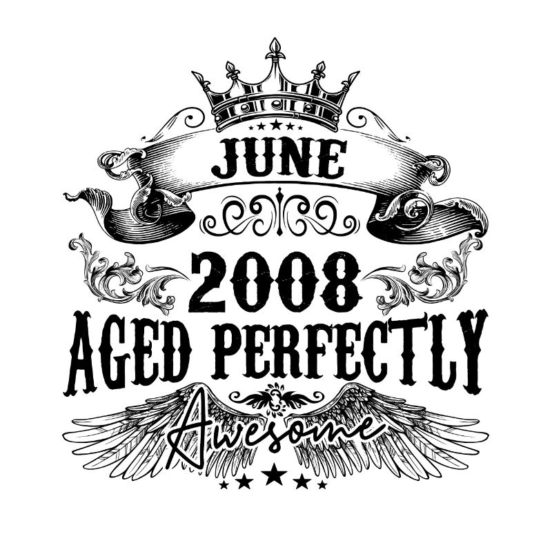 2008 | Juni Aged Perfectly 2008 Geburtstagsgeschenk