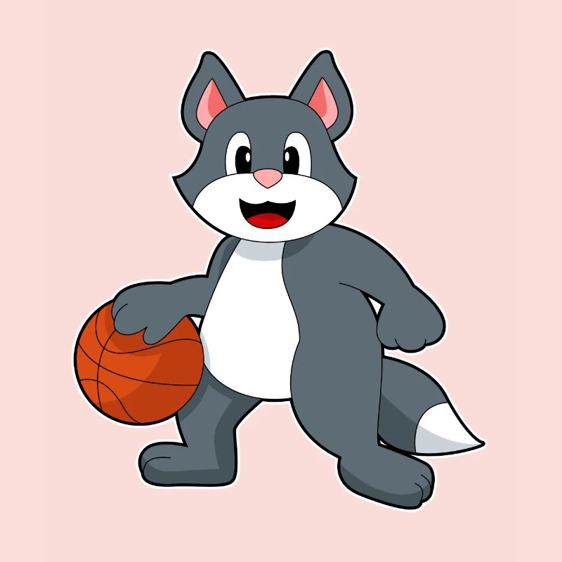 Chat Basketteur Basketteur