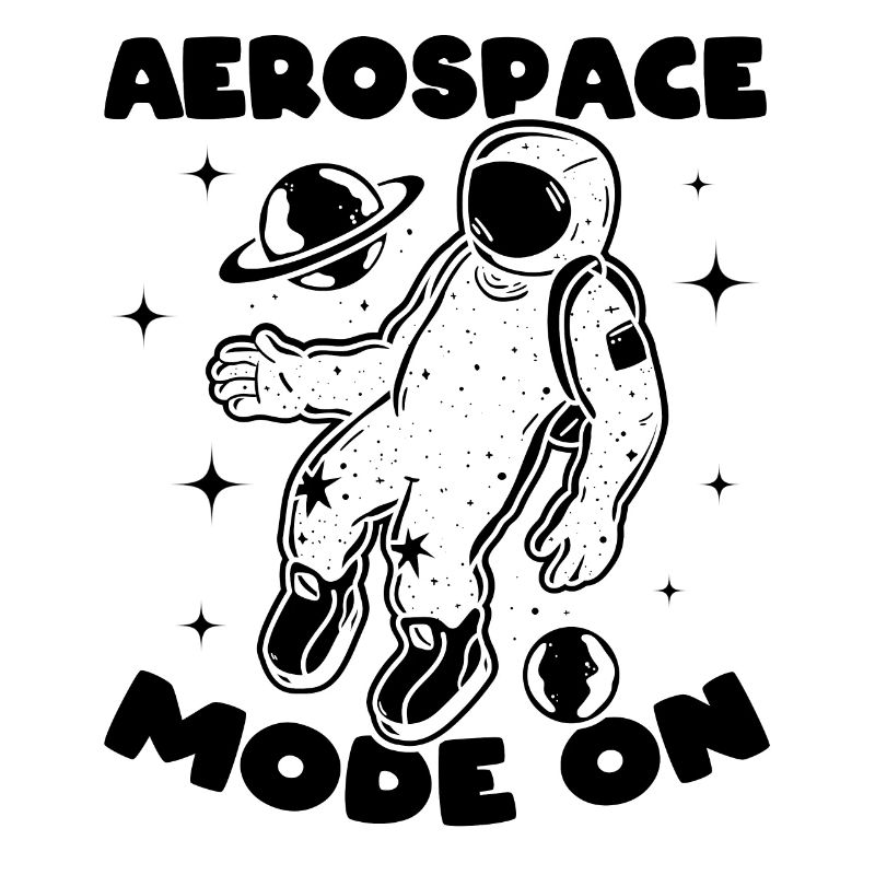 Mode aérospatial de voyage spatial sur astronaute de l’espace