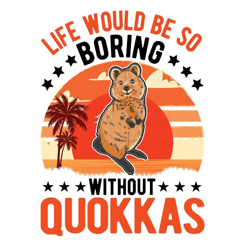 Quokka Gift Kangourou à queue courte