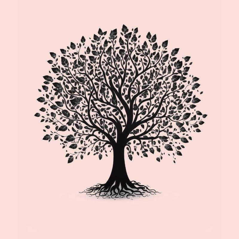 Baum des Lebens, illustration de conception d’arbre de vie