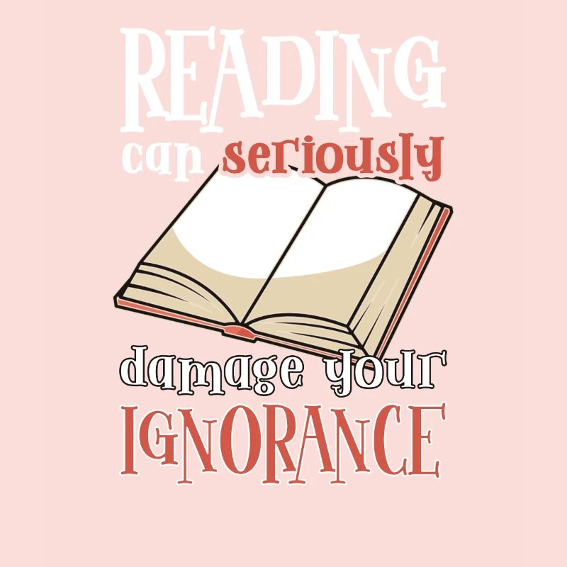 Book Reader Reading Literature Bookworm Gift Idea