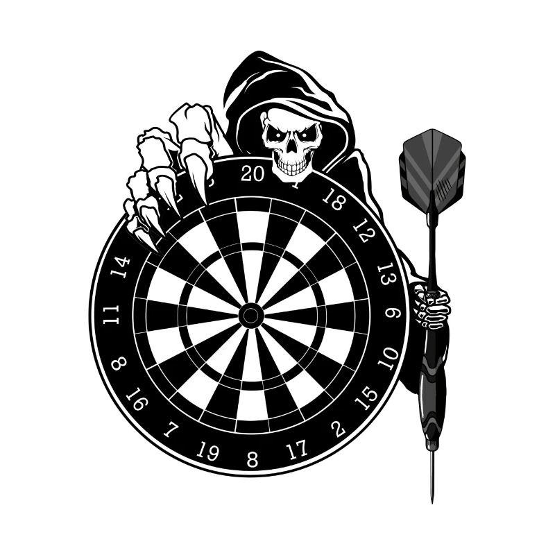 Darts Grim Reaper Skeleton
