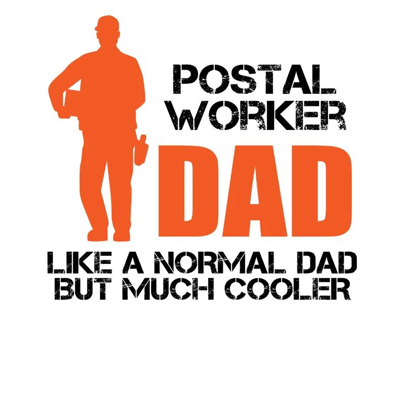 Postworker Papa Courier Postman Gift